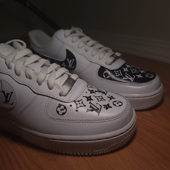 Airforce 1 women's size 8. LV "Custom Made" - Picture 2 of 8